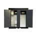 Portable prefab toilet & shower unit (dual)