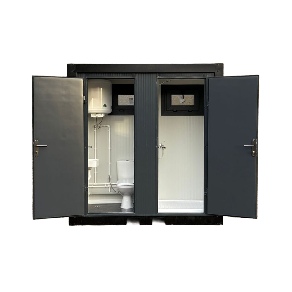 Toilet en douche unit
