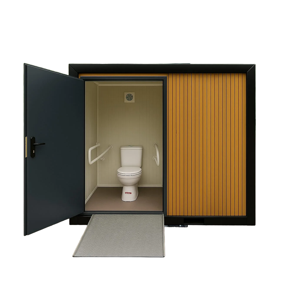 portable_handicap_toilet_unit_front_view Front view of a portable handicap toilet unit.