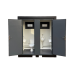 Portable prefab toilet & urinal unit (dual)