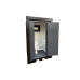 Portable prefab toilet unit with extra urinal